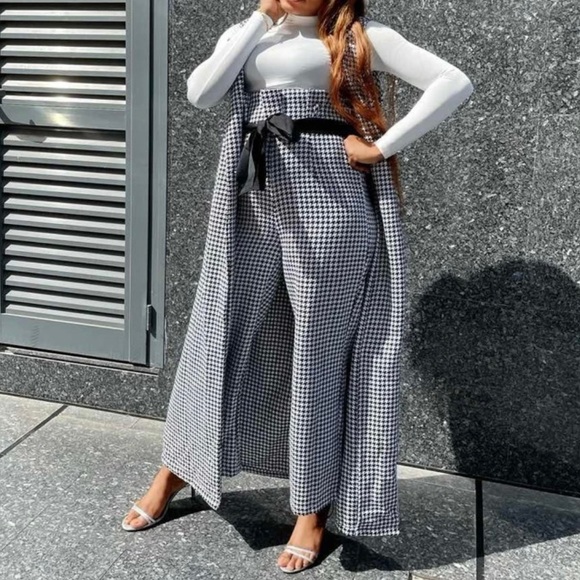 “Hazel Cove” Coat Vest & Palazzo Pant set - Picture 14 of 16